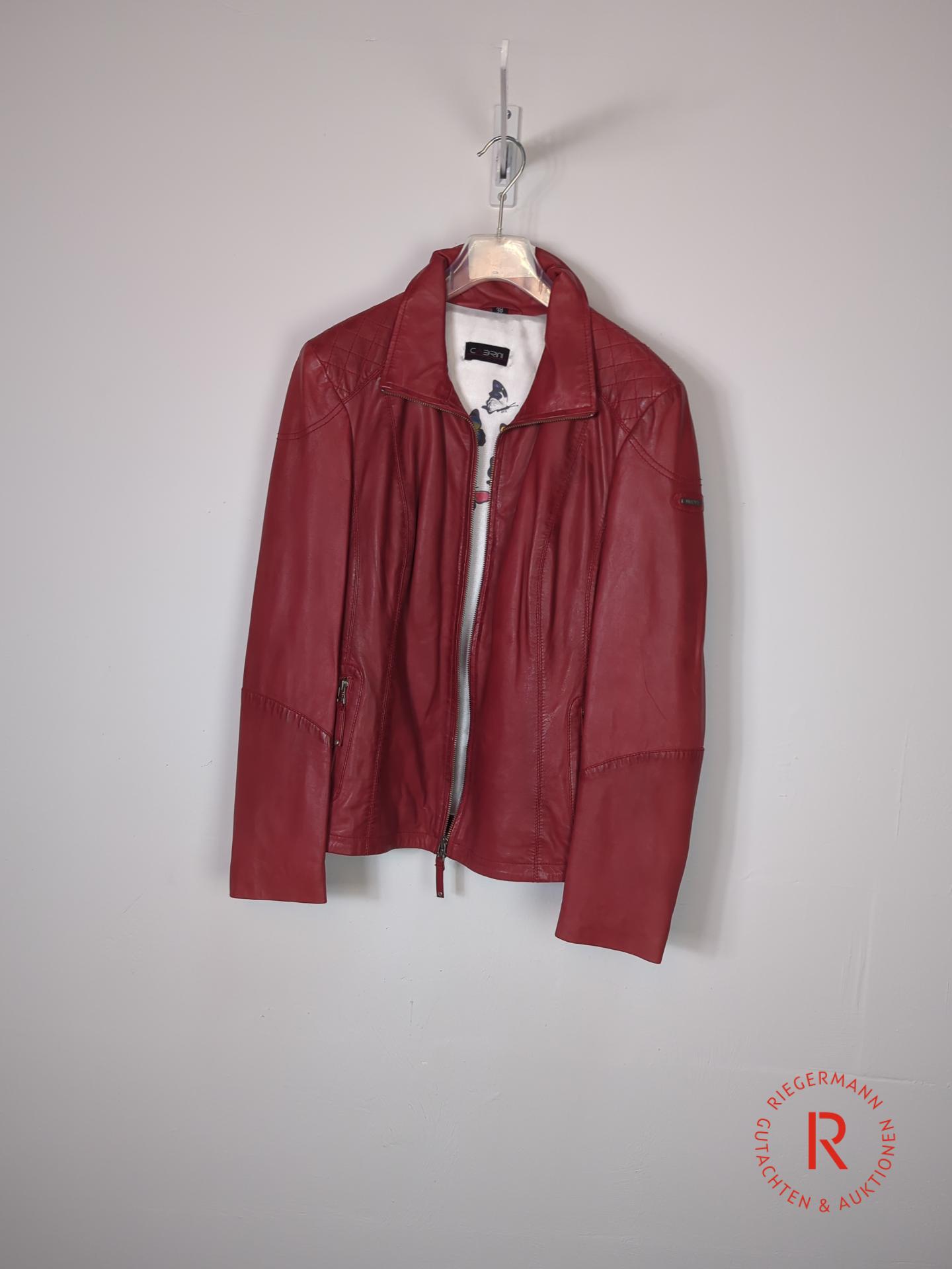 DAMEN LEDERJACKE GRÖSSE 38